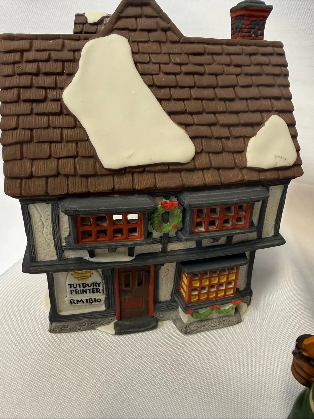 Department 56 Dickens Village Lot Tudbury Printer T Wells Weeton + accessories